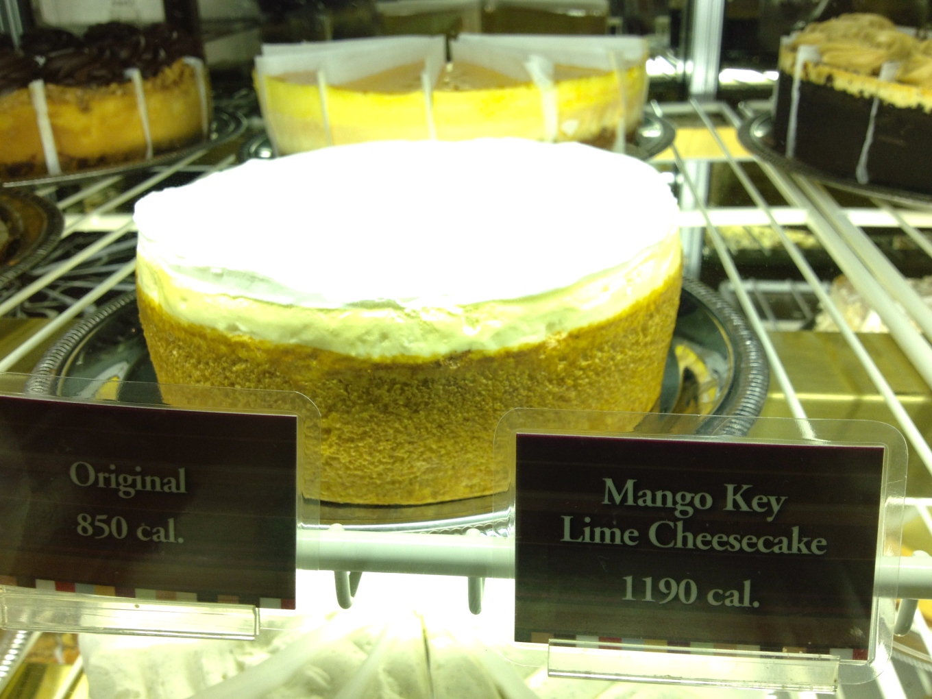 high calorie cheesecake
